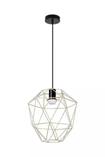 Champagne Gold Pendant Light | Wyra