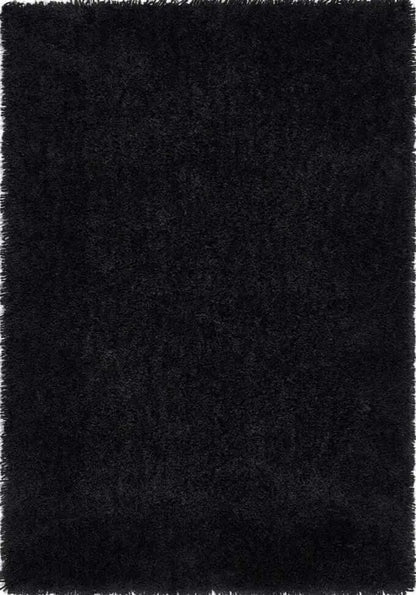 Chicago Black Shaggy Rug