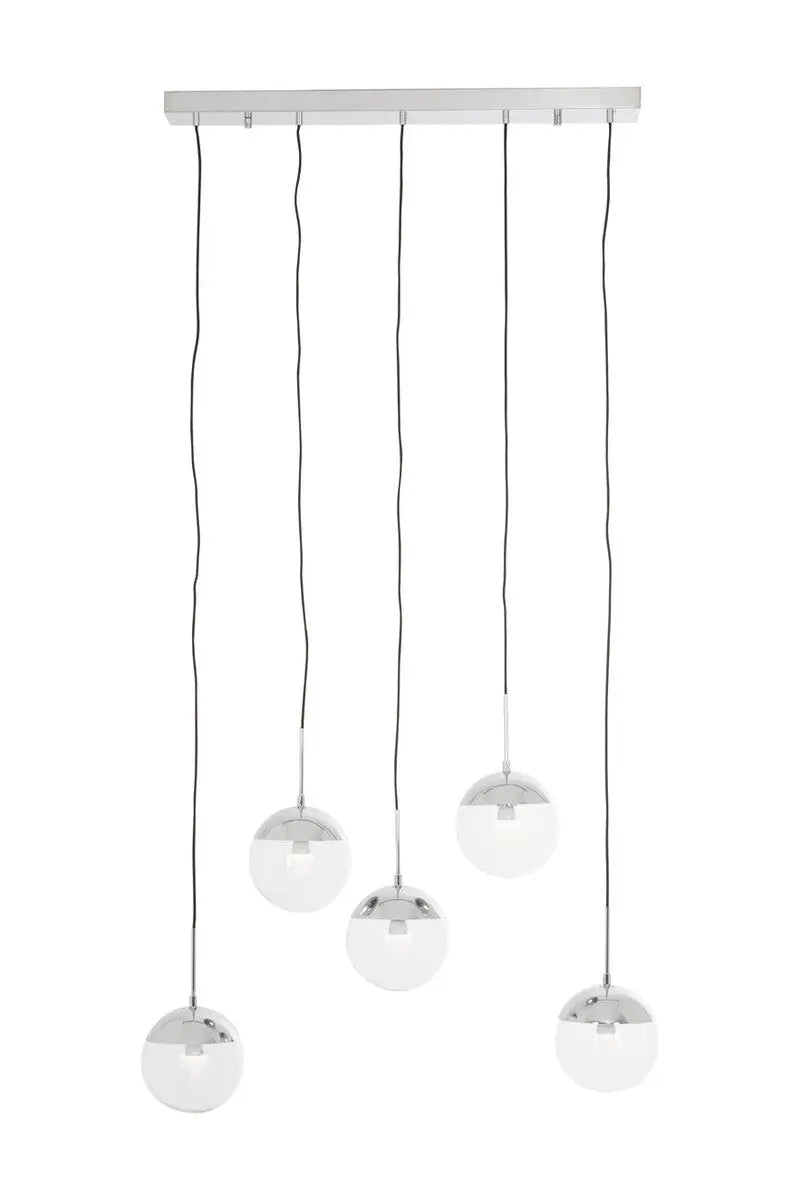 Chrome 5 Pendant Light | Revive