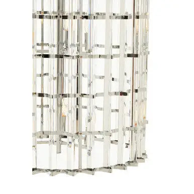 Chrome and Glass Vertical Light | Karli