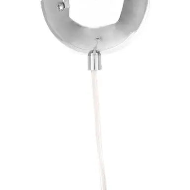 Chrome and White Inside Pendant Light | Osborn