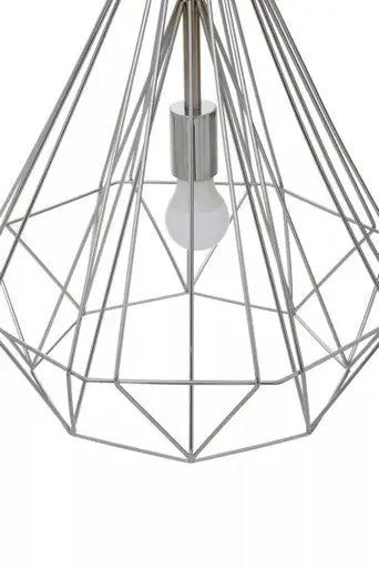 Chrome Conical Pendant Light | Wyra