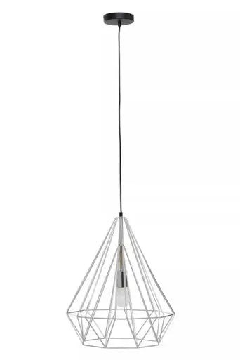 Chrome Conical Pendant Light | Wyra