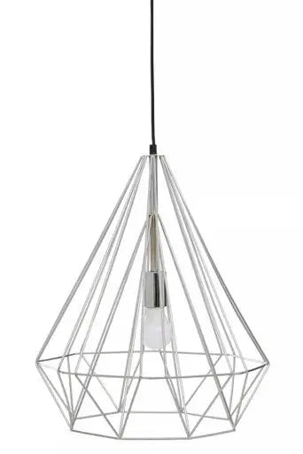Chrome Conical Pendant Light | Wyra