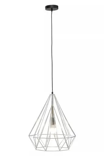 Chrome Conical Pendant Light | Wyra