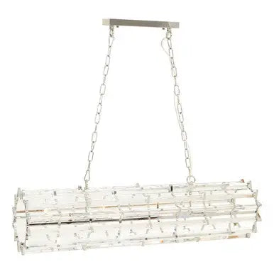 Chrome Eight Bulb Pendant Light | Karli