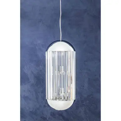 Chrome Finish 6 Bulb Pendant Light | Kensington Townhouse