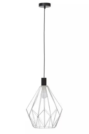 Chrome Gold Frame Pendant Light | Wyra