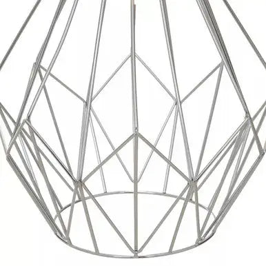 Chrome Gold Frame Pendant Light | Wyra