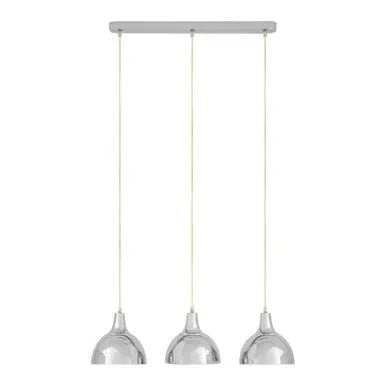Chrome Horizontal Pendant Light | Jasper