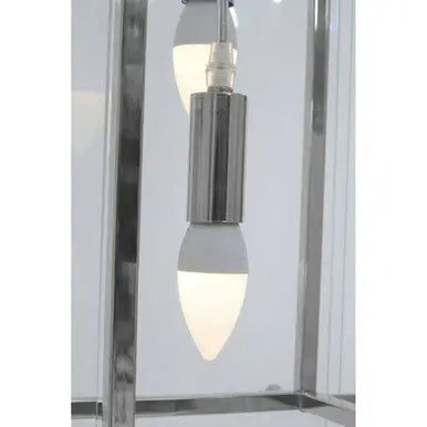 Claridge Five Bulb Glass Pendant Light