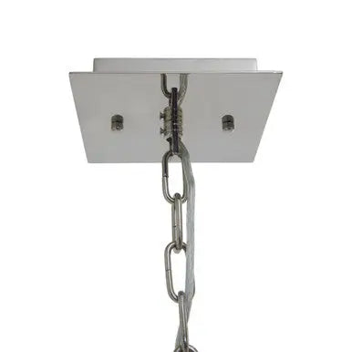 Claridge Five Bulb Glass Pendant Light