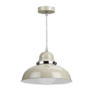 Clay Colour Bowl Shaped Pendant Light | Vermont