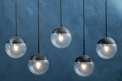 Clear Glass Shades Pendant Light | Revive