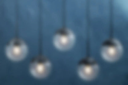 Clear Glass Shades Pendant Light | Revive