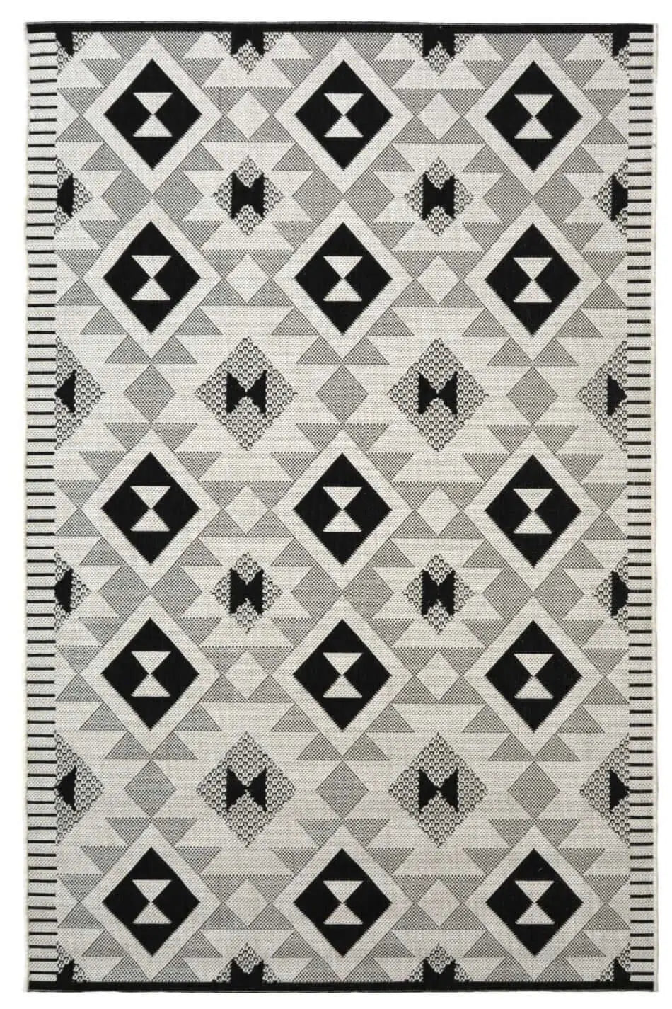 County Geo Chequer Indoor/Outdoor Rug | 11182A