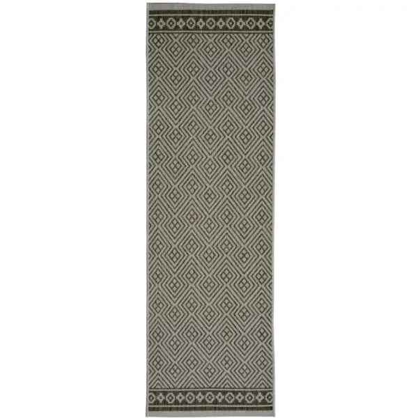 County Geo Grey Indoor/Outdoor Rug | 11344A