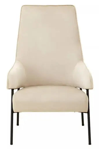 Cream Velvet Chair | Henia