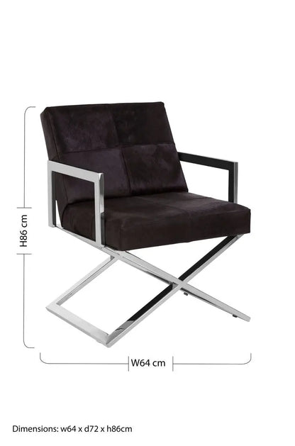 Cross Base Chair | Kensington Townhouse