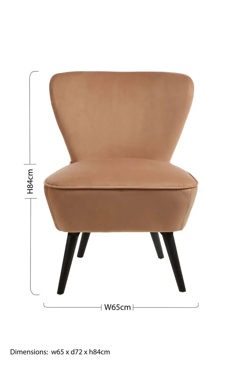Darcy Natural Fabric Chair