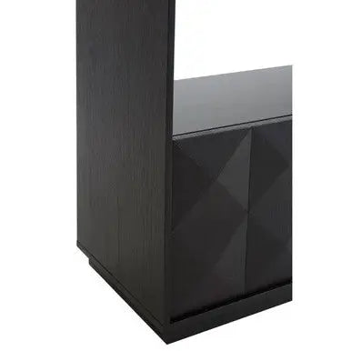 Diamond Oak Veneer Shelf Unit