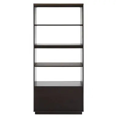 Diamond Oak Veneer Shelf Unit