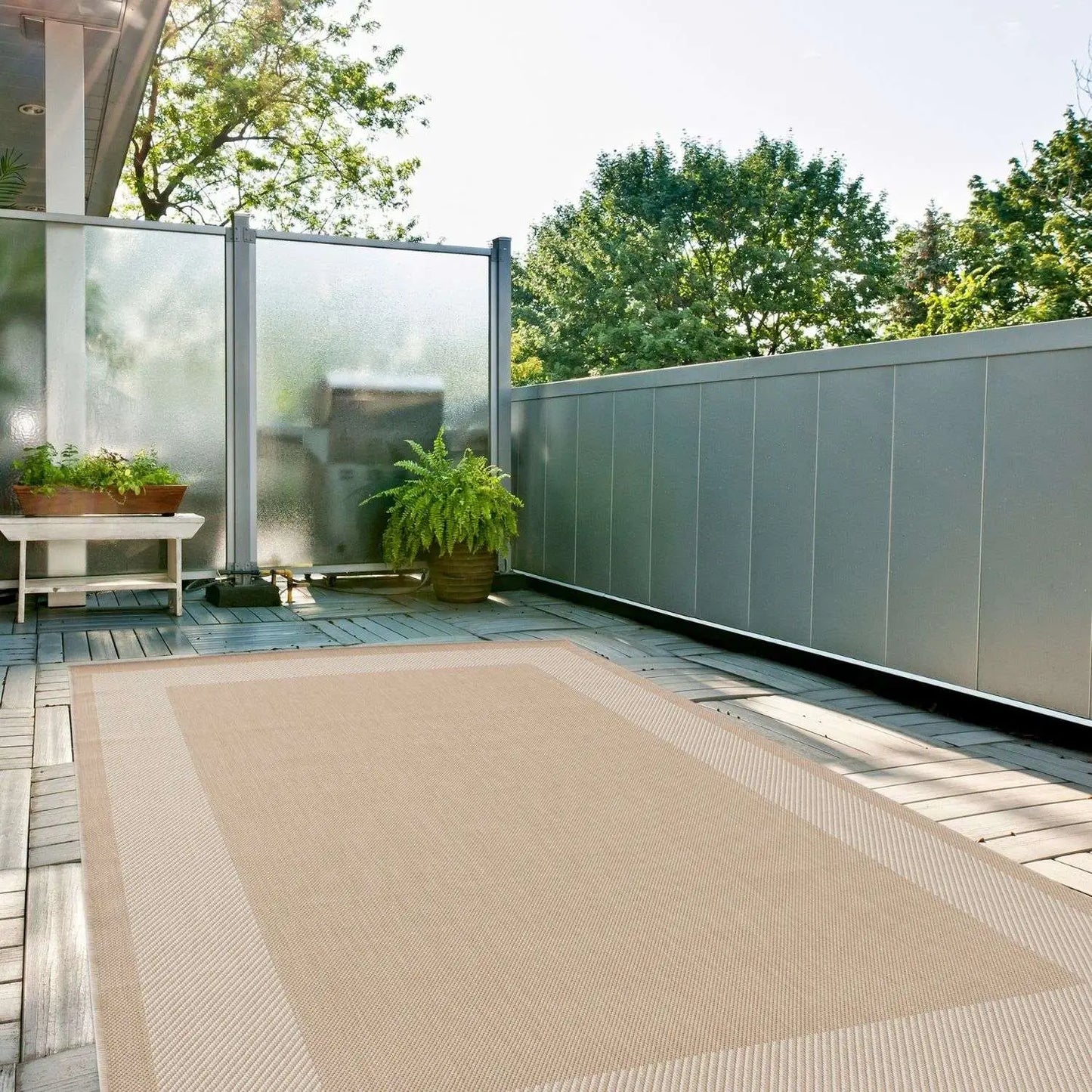 Ecology Outdoor Rug Beige | 200b