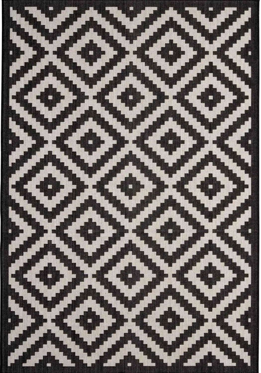 Ecology Outdoor Rug Black | 100bl