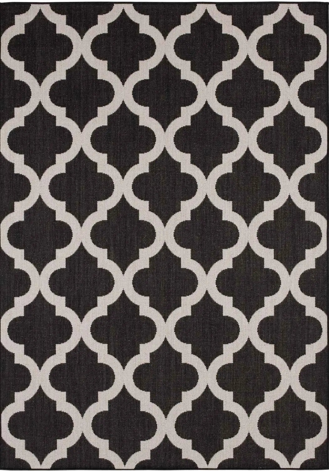 Ecology Outdoor Rug Black | 400B