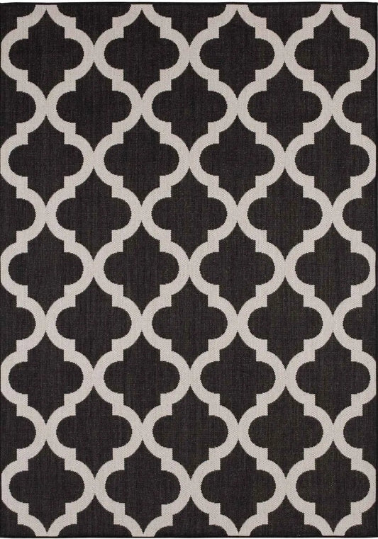 Ecology Outdoor Rug Black | 400B