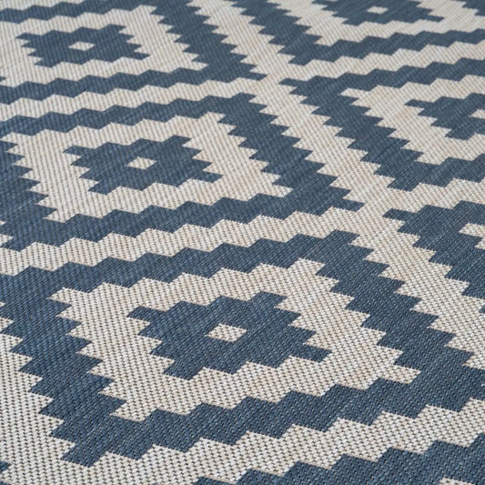 Ecology Outdoor Rug Blue | 100blu