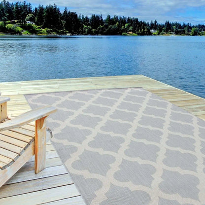 Ecology Outdoor Rug Grey | 400g