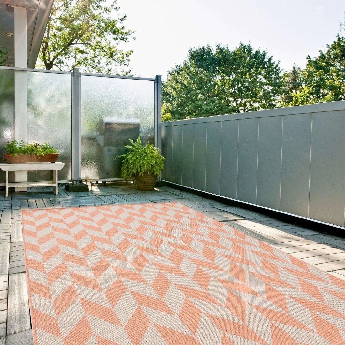 Ecology Outdoor Rug Orange | 600Or