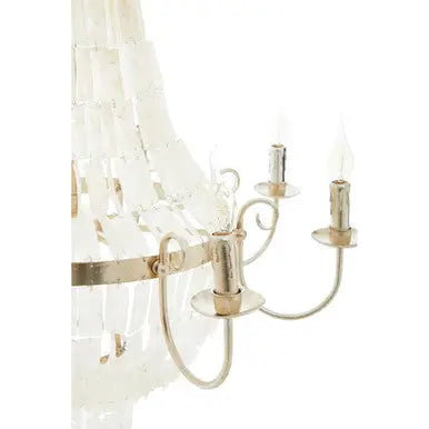 Elena 8 Bulb Seashell Chandelier