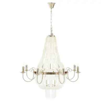 Elena 8 Bulb Seashell Chandelier