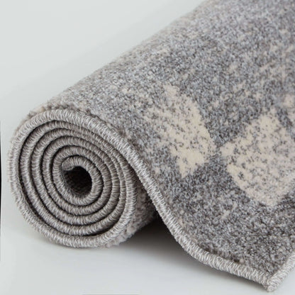 Ephesus Grey Cream Rug | 7438GC