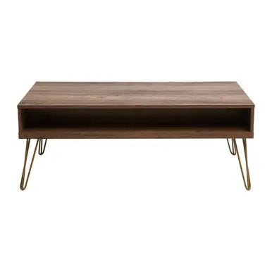 Flori Wood Effect 2 Drawer Coffee Table