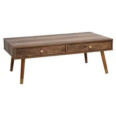 Frida Wood Effect 2 Drawer Coffee Table