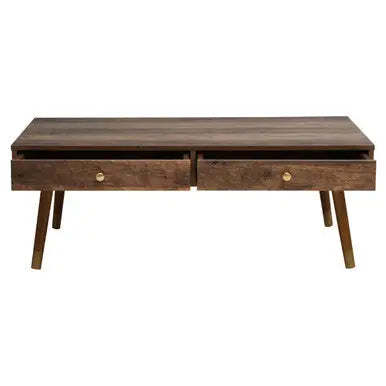 Frida Wood Effect 2 Drawer Coffee Table