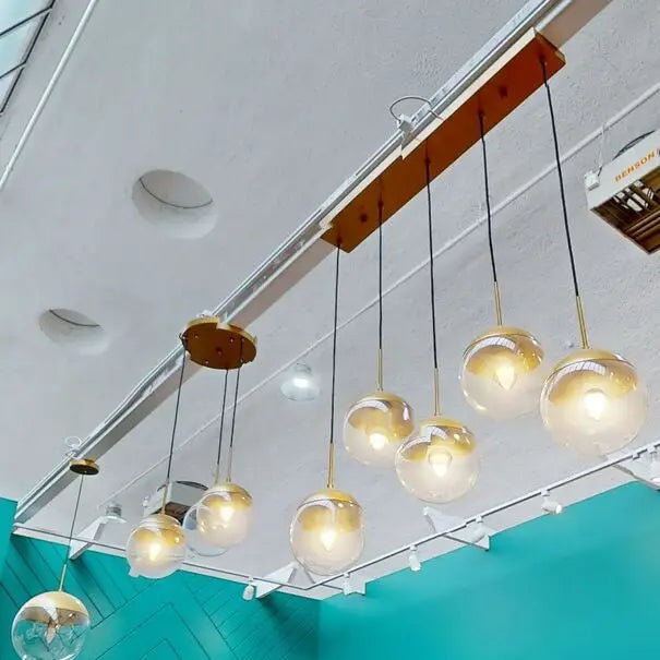 Gold Finish 3 Bulb Pendant Light | Revive
