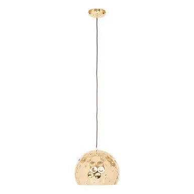 Gold Finish Dome Pendant Light | Leni