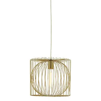 Gold Finish Pendant Light | Aselo