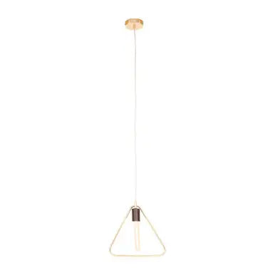 Gold Triangle Pendant Light | Lavis