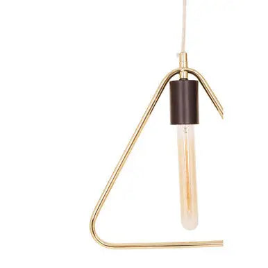 Gold Triangle Pendant Light | Lavis