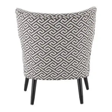 Greek Key Design Accent Chair | Regents Park