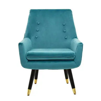 Green Velvet Armchair | Sara