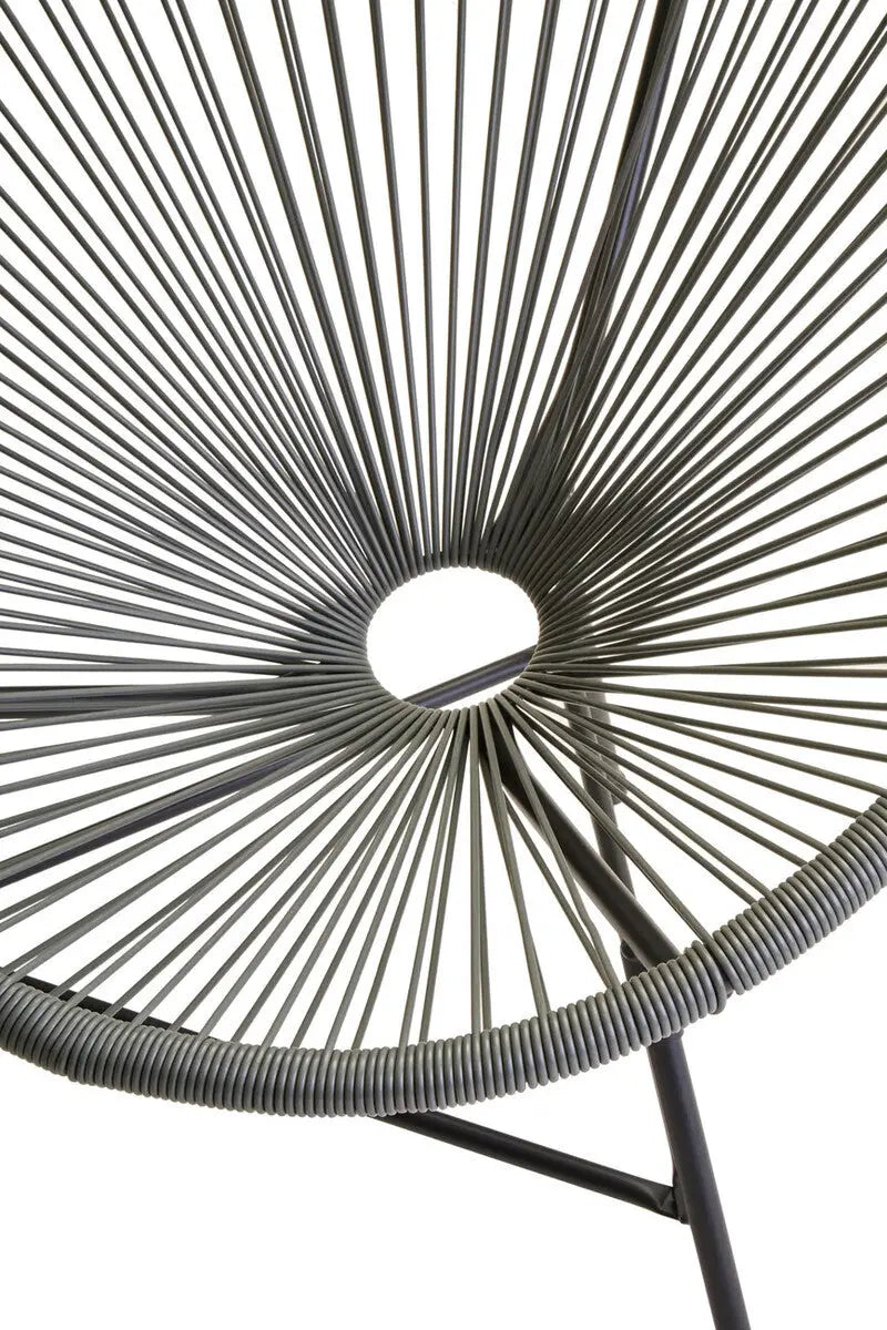 Grey 3 Piece Rattan Patio Set | Miami
