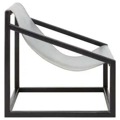 Grey Cubic Frame Chair | Kendari