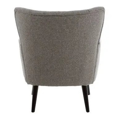 Grey Fabric Armchair | Hampstead