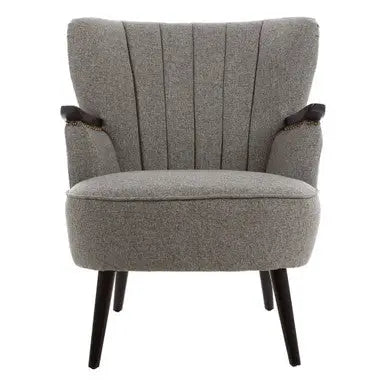 Grey Fabric Armchair | Hampstead